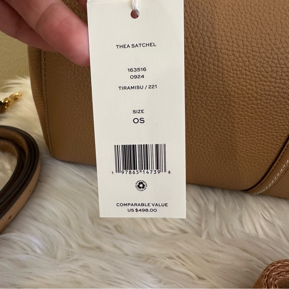 Tory Burch Leather Thea Satchel bag - Picture 5 of 15